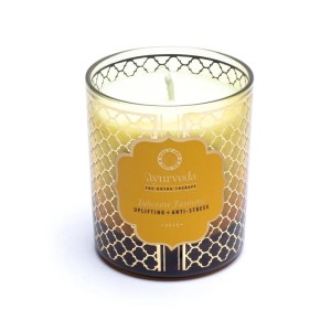 Vata Tuberose Jasmine Ayurveda kynttilä 200 g - rentoutumiseen