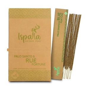 Paus de incenso Palo Santo com rosas Rue Fortune, Ispalla, 10 unid.