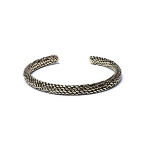 Pulseira de cobre dourada Corrente