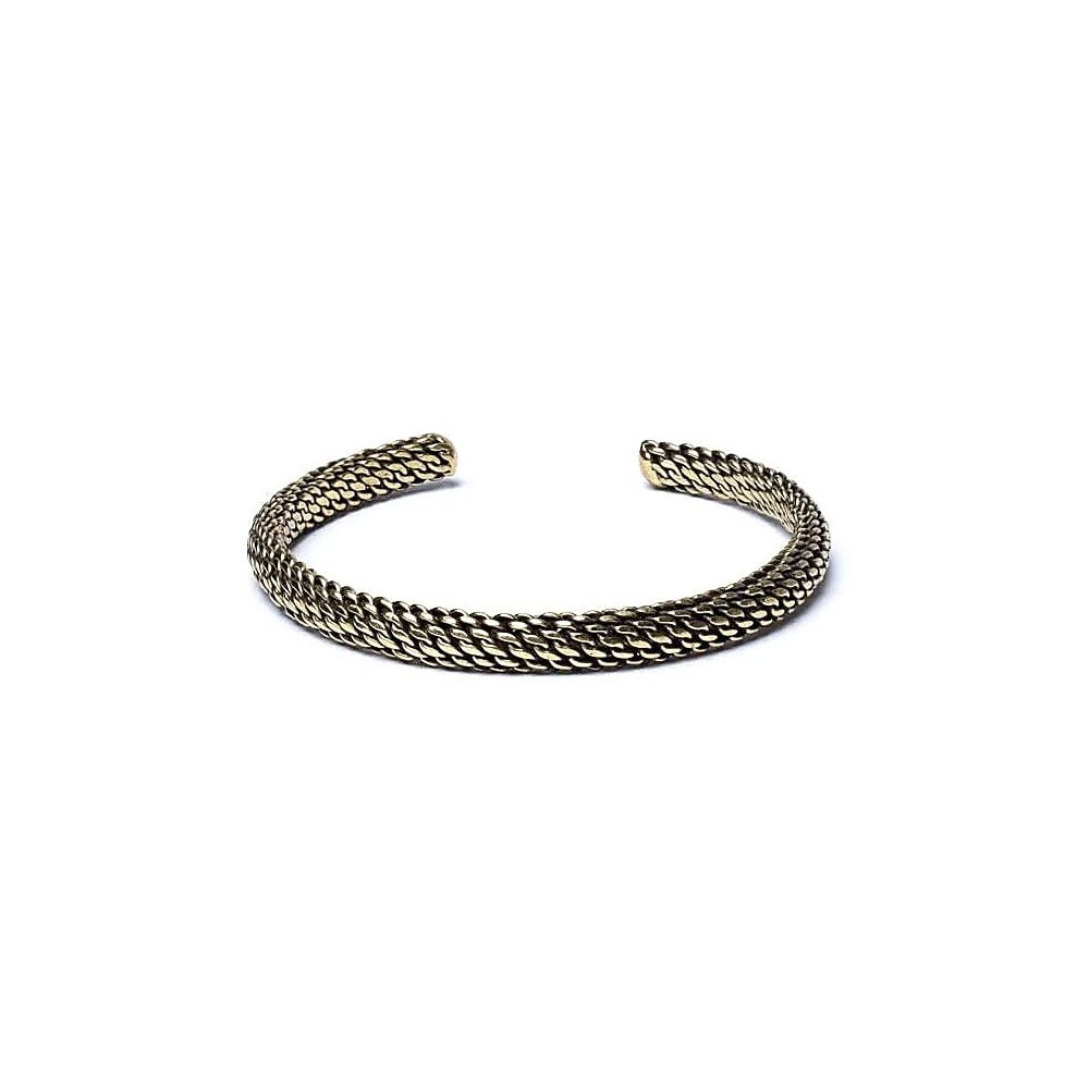 Goldfarbenes Kupferarmband Kette