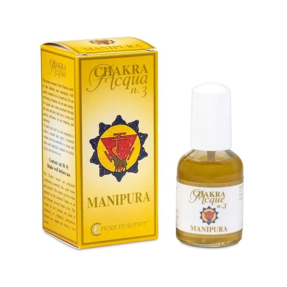 Chakra 3 Manipura lõhna sprei, Fiore D'Oriente, 50ml