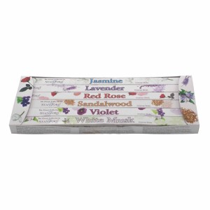 Conjunto de oferta de incenso Floral, Stamford, 6x8 pcs.
