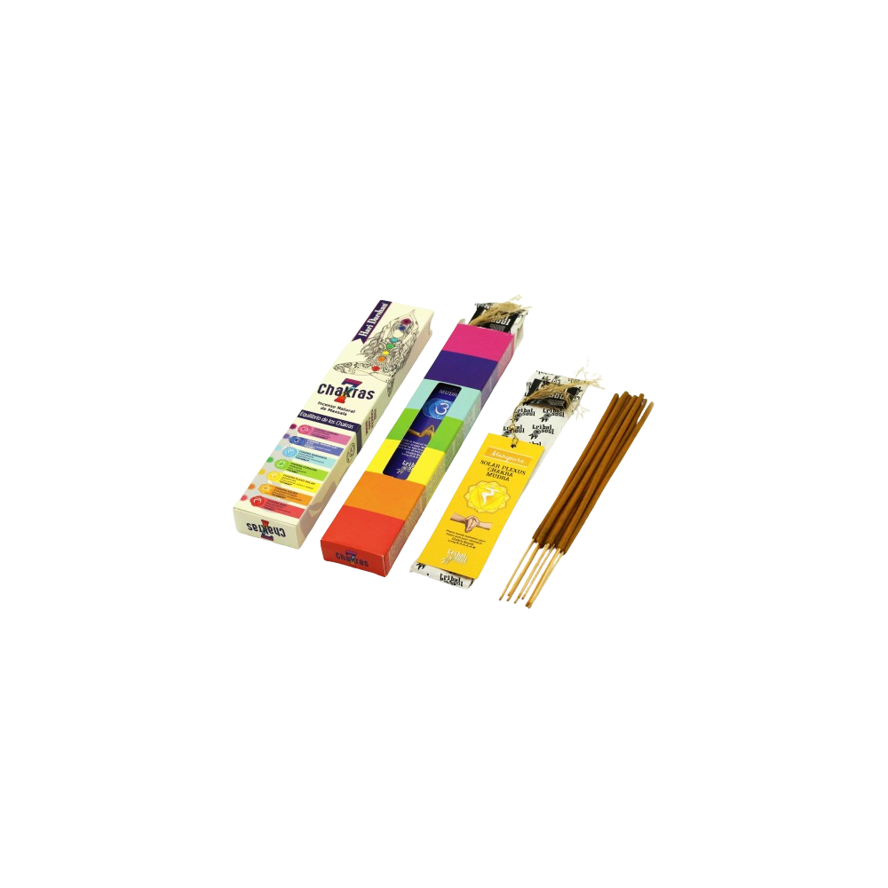 Bastoncini d'incenso 7 Chakra, Tribal Soul, 15g