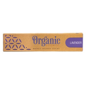 Smilkalų lazdelės Lavender Masala Organic, 15g
